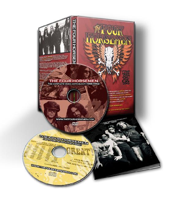 The Four Horsemen - Left For Dead - DVD/CD The Four Horsemen - Left For Dead - DVD/CD